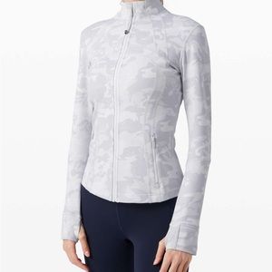 Lululemon Define Jacket Incognito Camo Alpine White Multi
